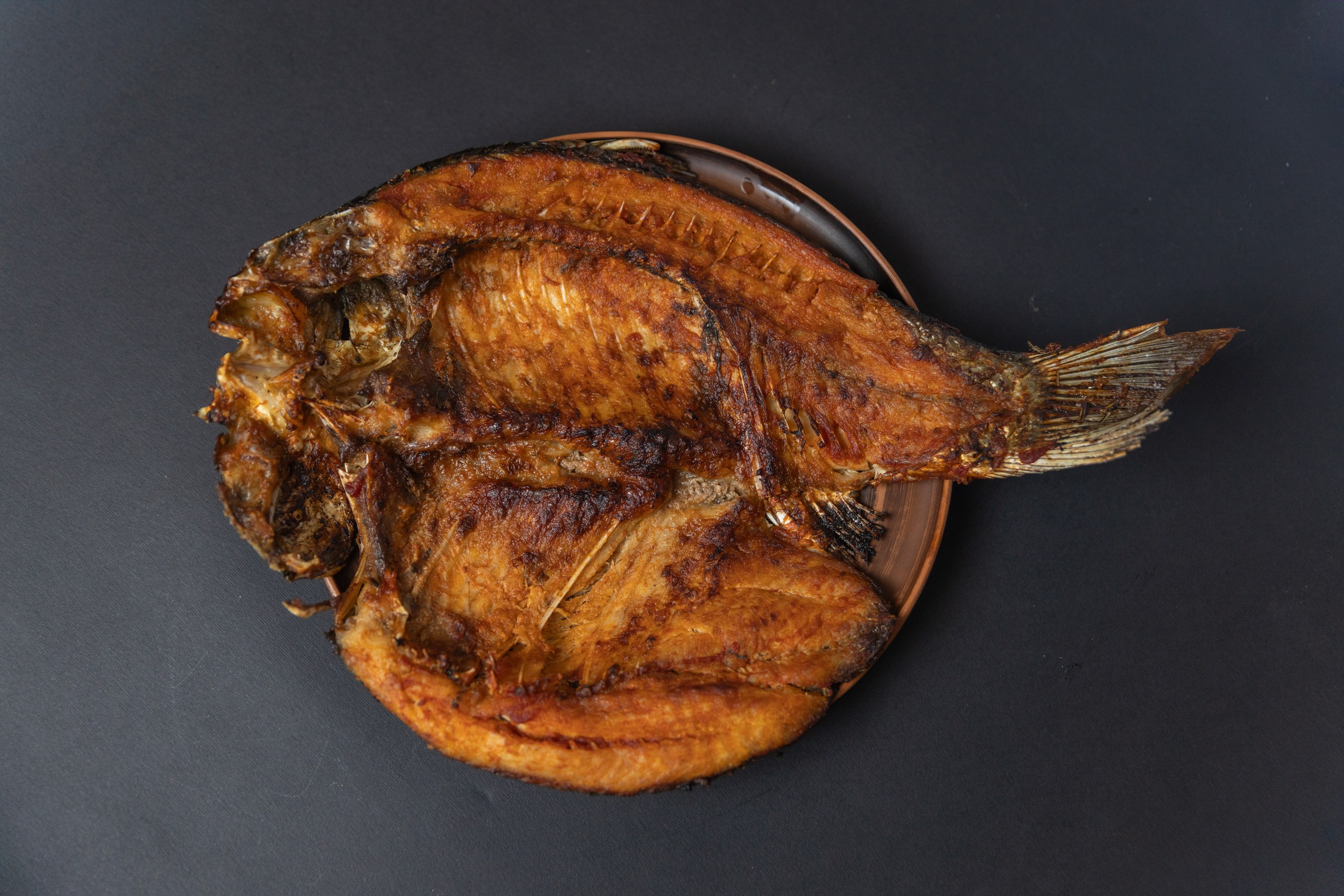 Plătică coaptă la rolă